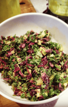 Simple Sweet Kale Salad