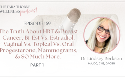 PART 1: Dr Lindsey Berkson: The Truth About HRT & Breast Cancer, Bi-Est Vs. Estradiol, Vaginal Vs. Topical Vs. Oral Progesterone, Mammograms, & SO Much More.