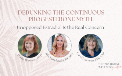 Debunking the Continuous Progesterone Myth: Unopposed Estradiol Is the Real Concern with Phyllis Bronson, PhD Jill Chmielewski, RN, BSN, Carol Petersen, RPh, CNP